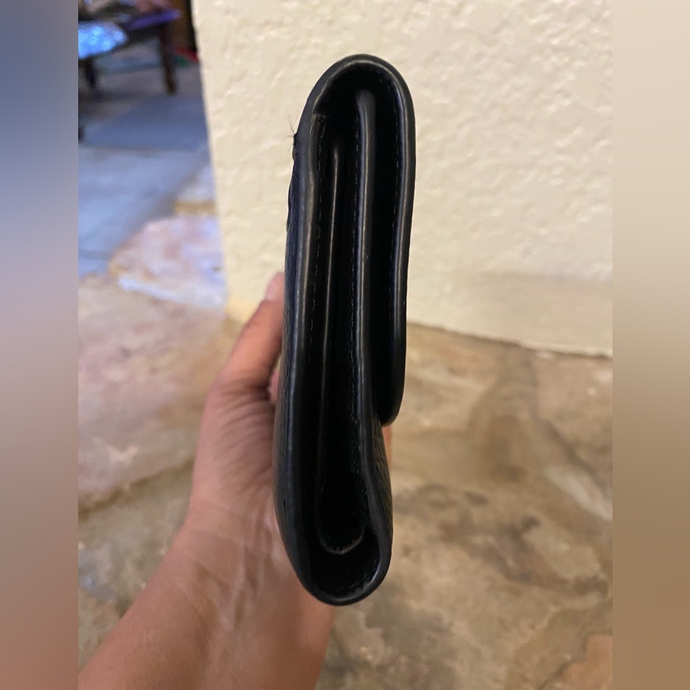 Coach wallet and checkbook cover black - Picture 4 of 15